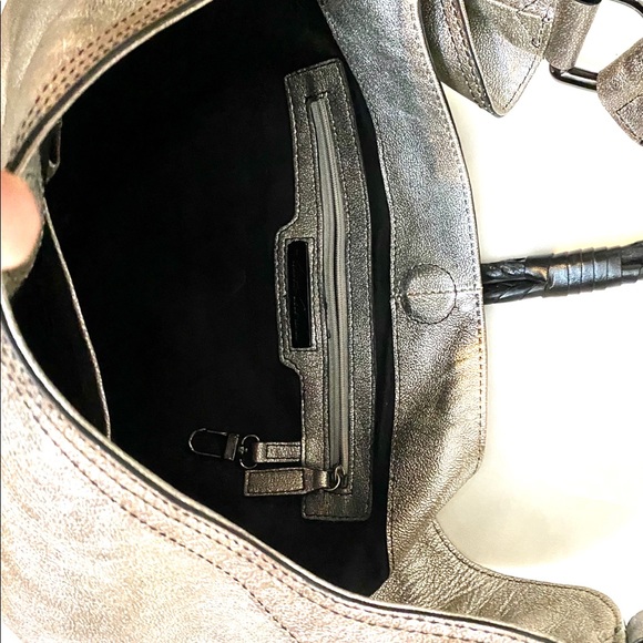 Silver Leather and Bullet Bag - Picture 6 of 7